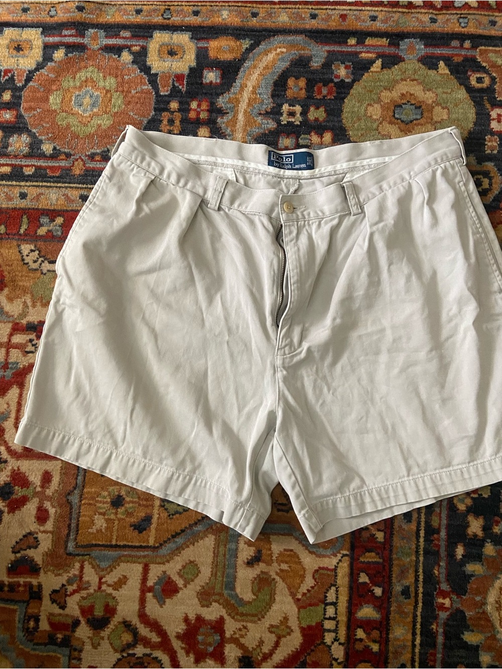 Ralph Lauren Khaki/Sand Cotton Shorts